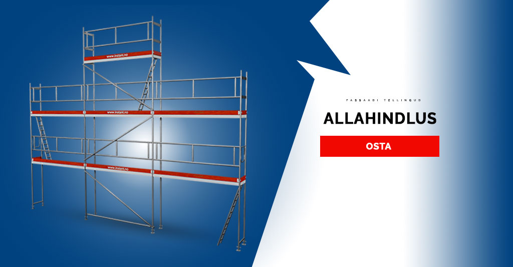 Facade scaffolding