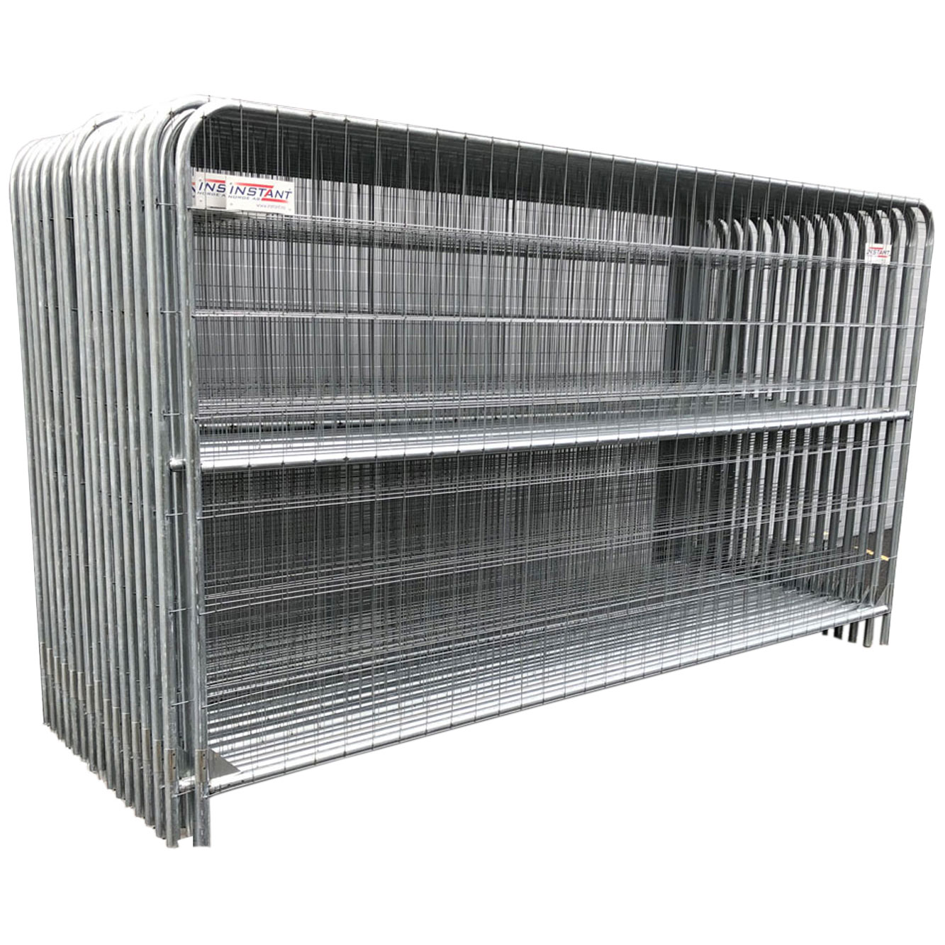 Ehituspiirded, pakett 30 tk PVC jalgadega - Image 3
